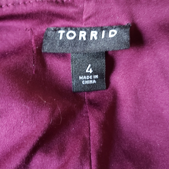 Studio knit surplice wrap dress - Picture 4 of 4